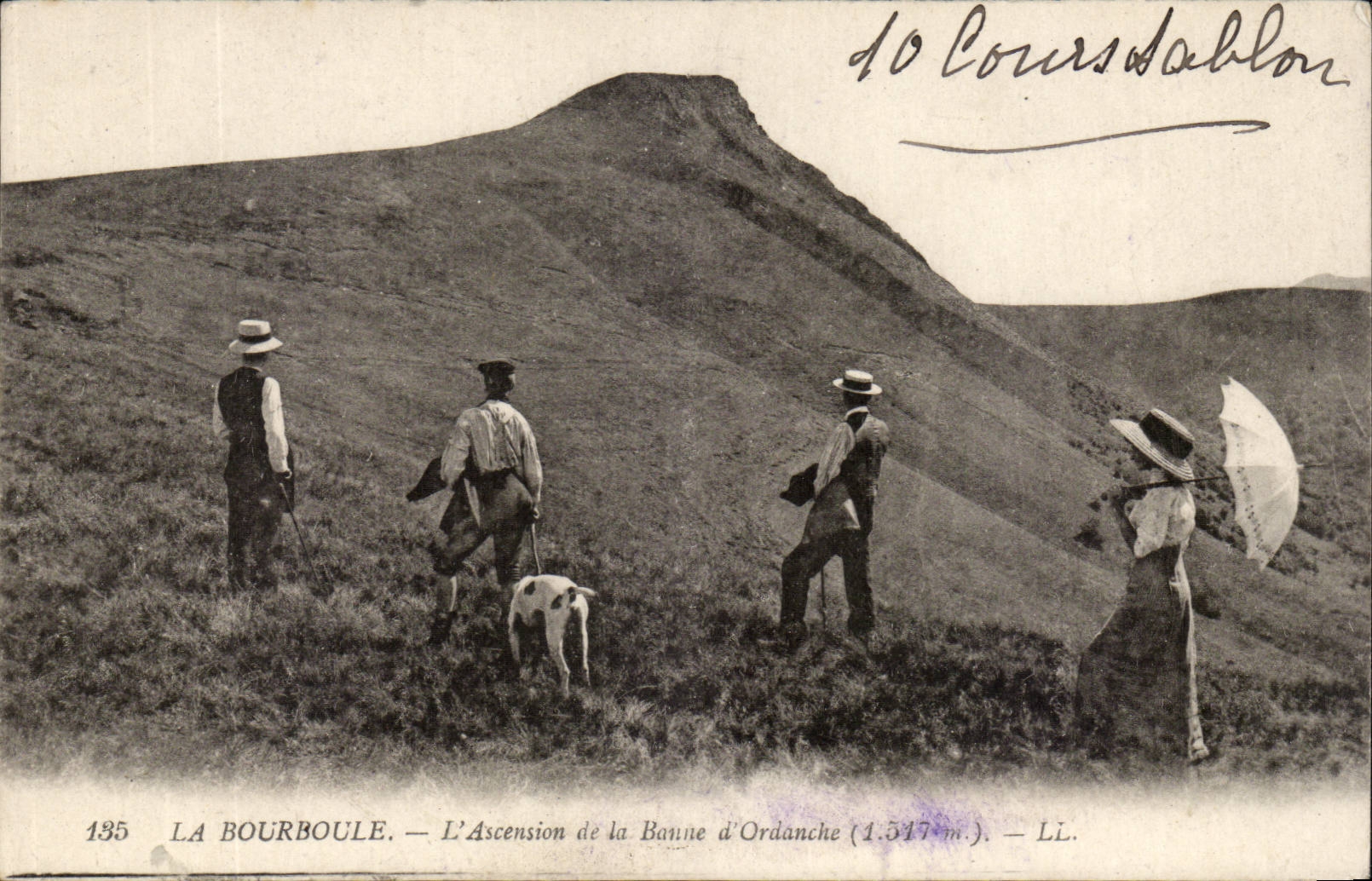 La Bourboule - Ascension de la Baume d'Ordanche - CPA 