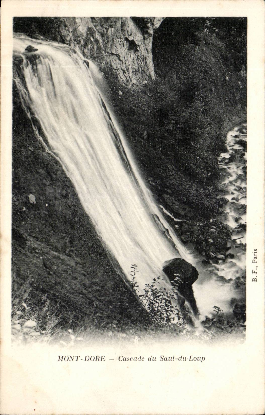 Le Mont Dore - Cascade du Saut du Loup - CPA 