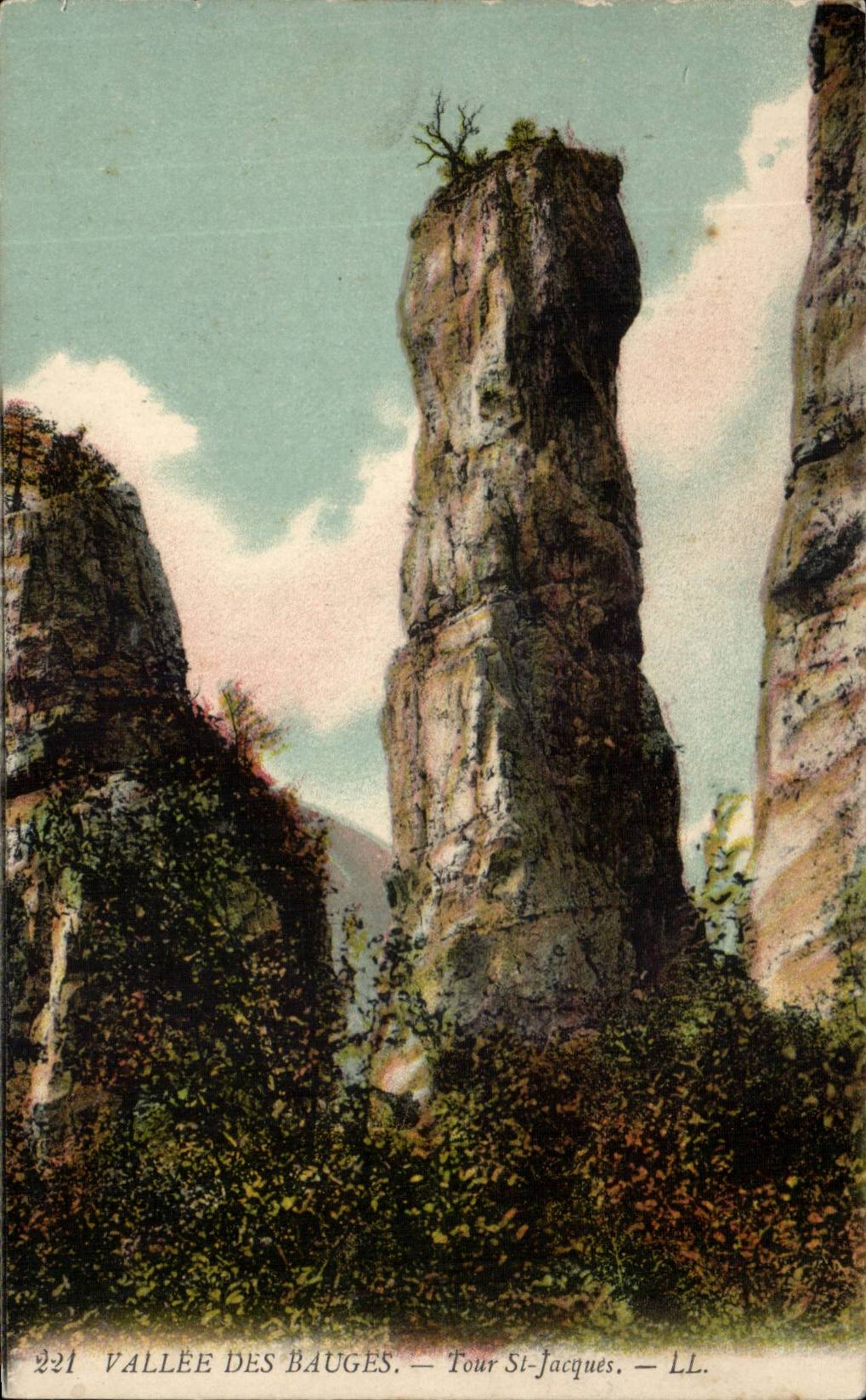 Vallée des Bauges — Tour St-Jacques — LL. — N° 221