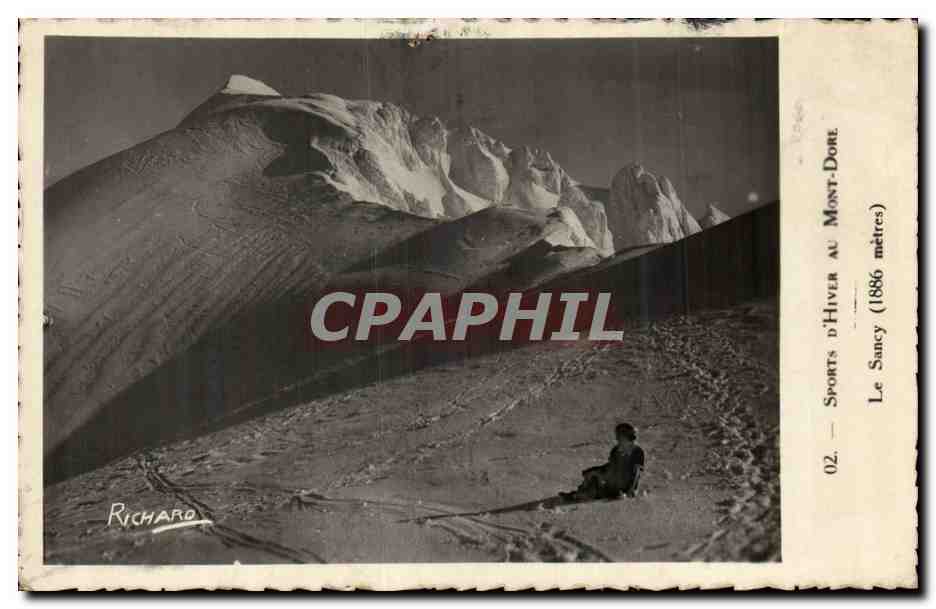 Le Mont Dore Le Sancy 1886 metres - CPA 