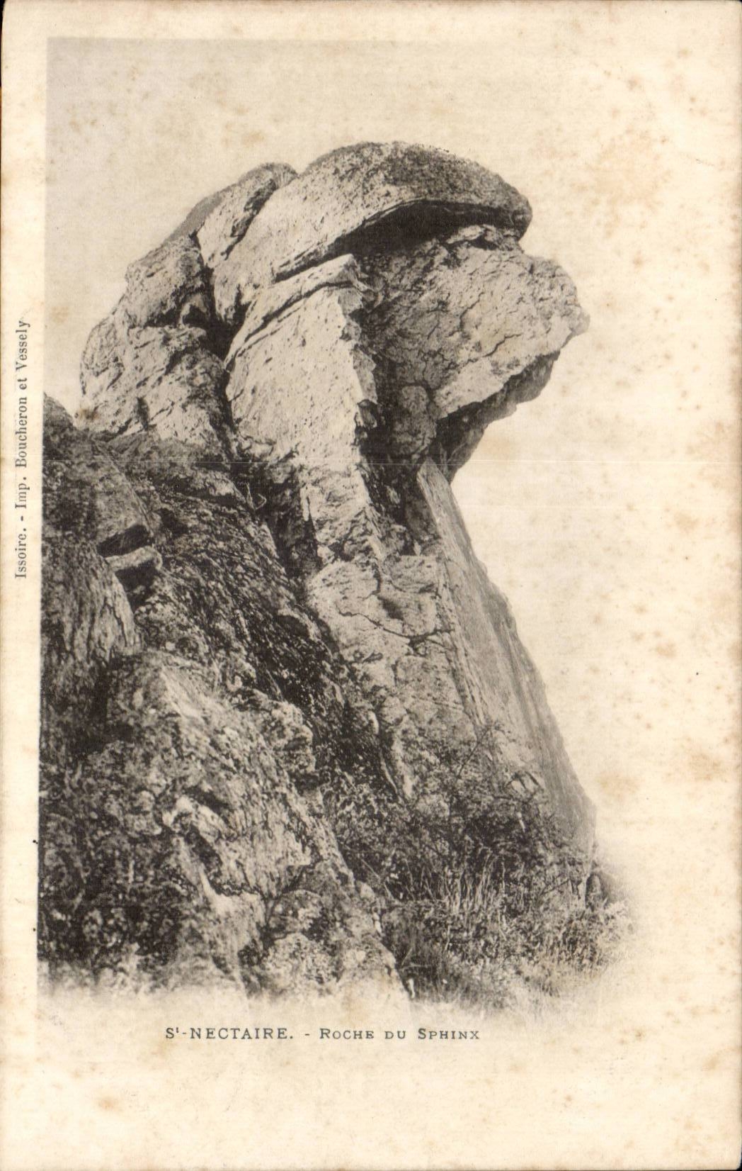 Saint-Nectaire - Roche du Sphinx — Imp. Boucharon et Vessely