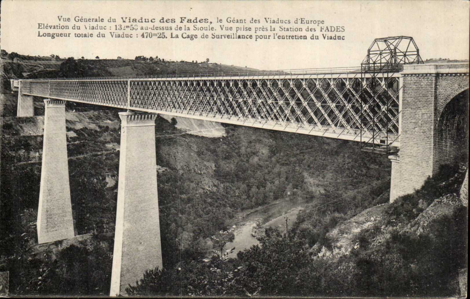 Viaduc des Fades — le Géant des Viaducs d'Europe — Cliché Michel