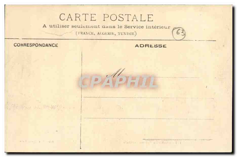 Riom - La Maison Centrale — Garel Aîné, Bazar, Riom — n°187 — Reverso