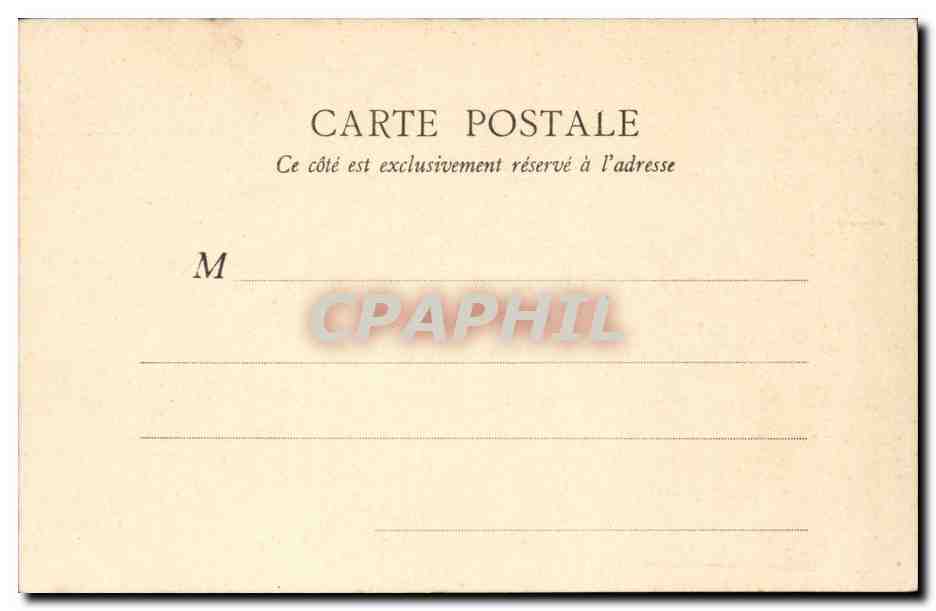 Auvergne CPA Vue generale du Mont Dore — Verso