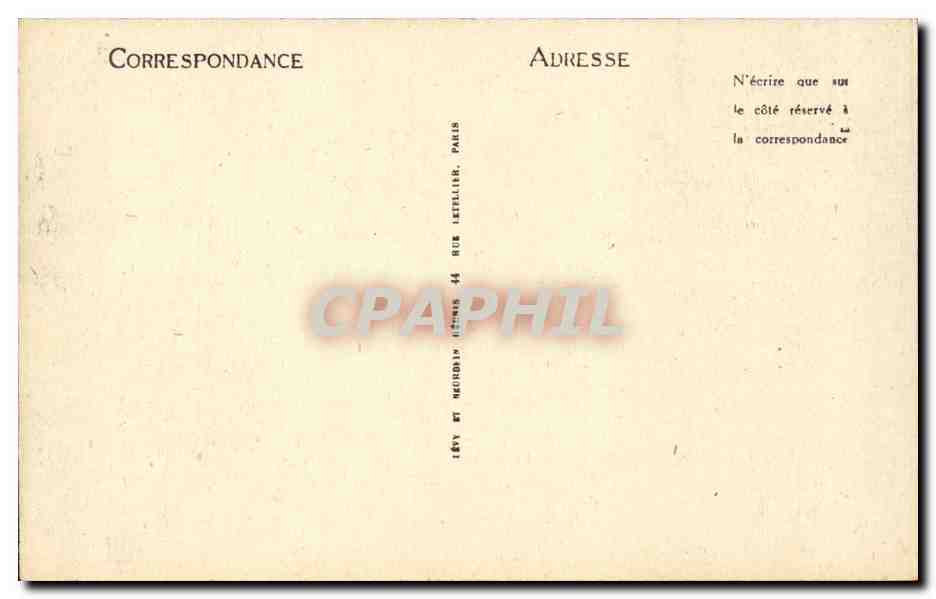 Le Mont Dore CPA l'etablissement thermal La source du pantheon — Rückseite
