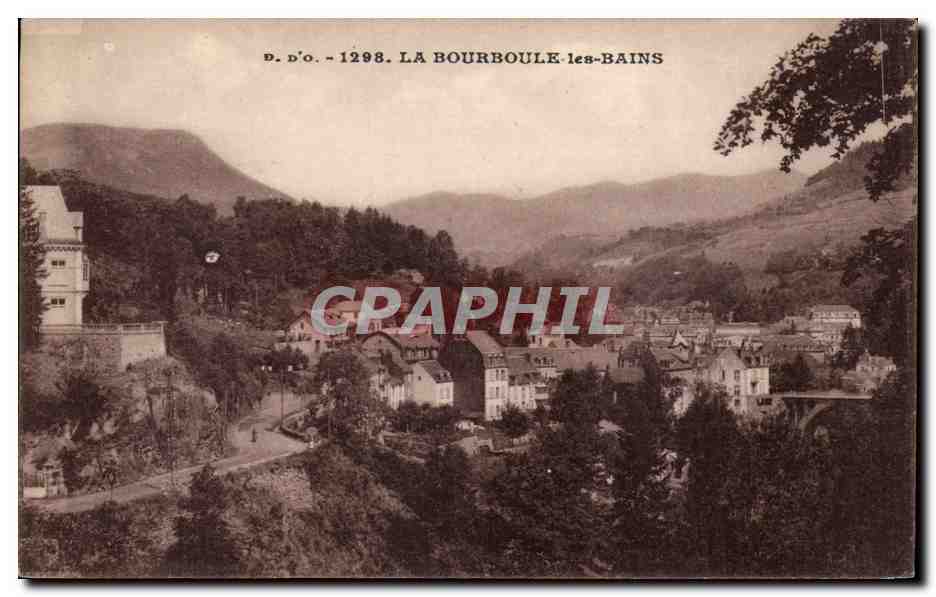 La Bourboule-les-Bains — vue panoramique — J. Gouttefanges, éditeur