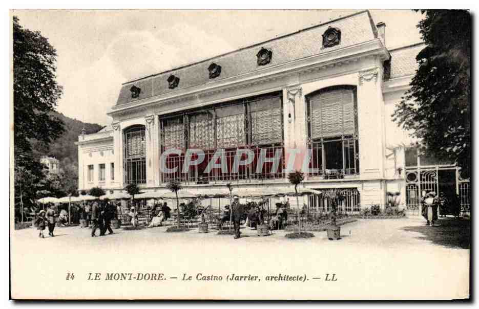 Le Mont Dore CPA Le casino (Jarrier architecte)