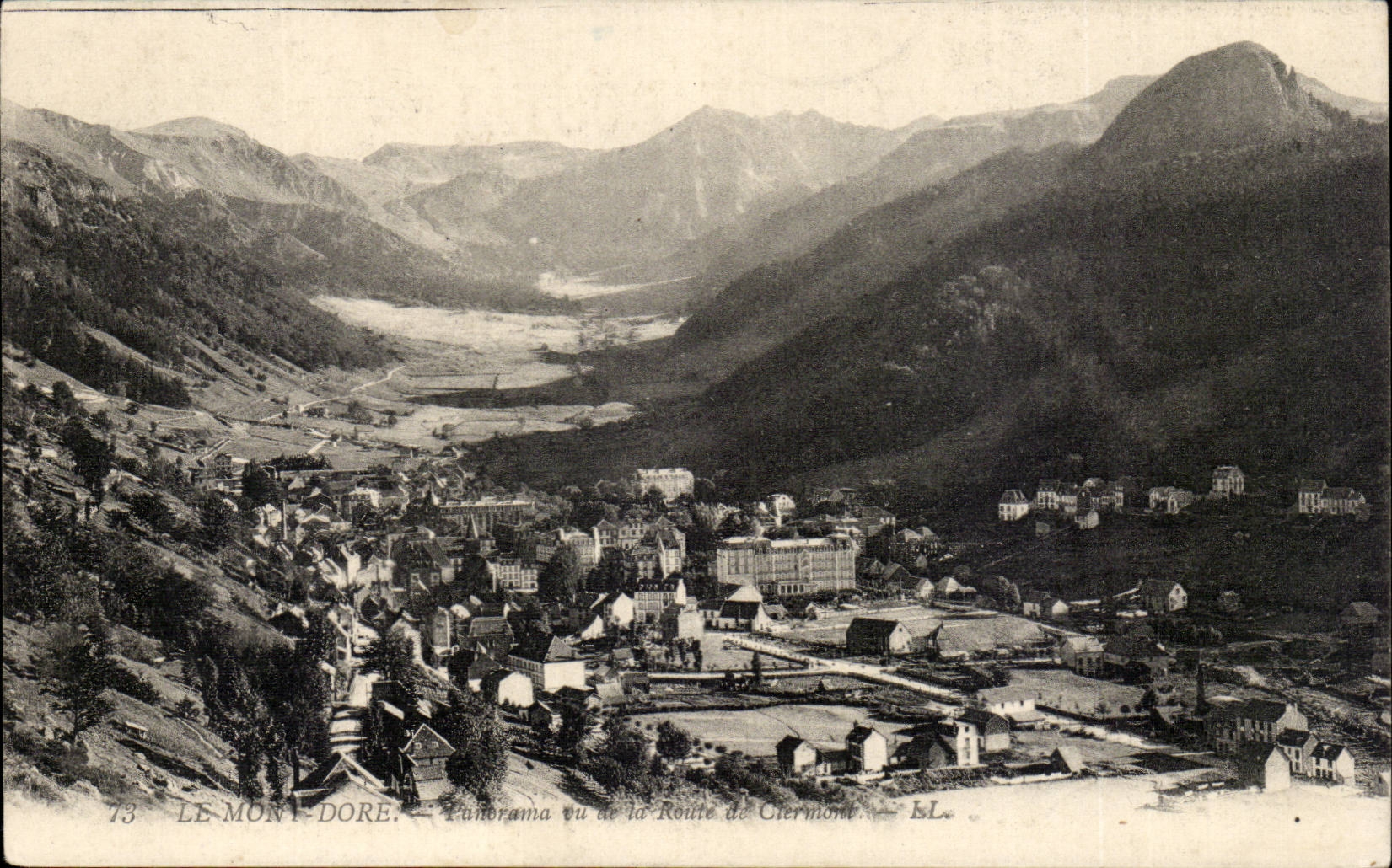 Le Mont Dore - Panorama - CPA 