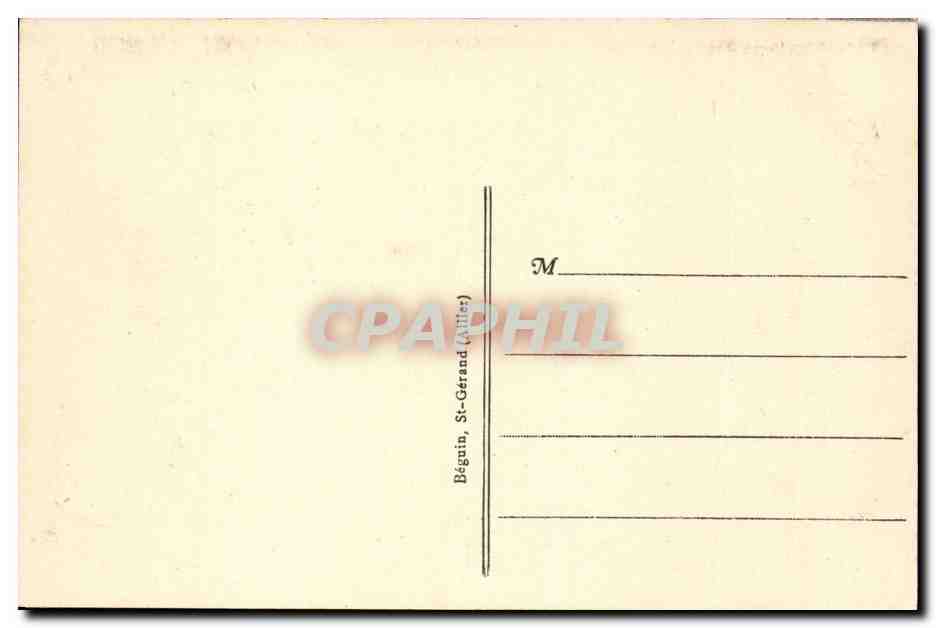 Le Mont Dore - Etablissement Thermal - La Salle des Pas Perdus - CPA  — Verso