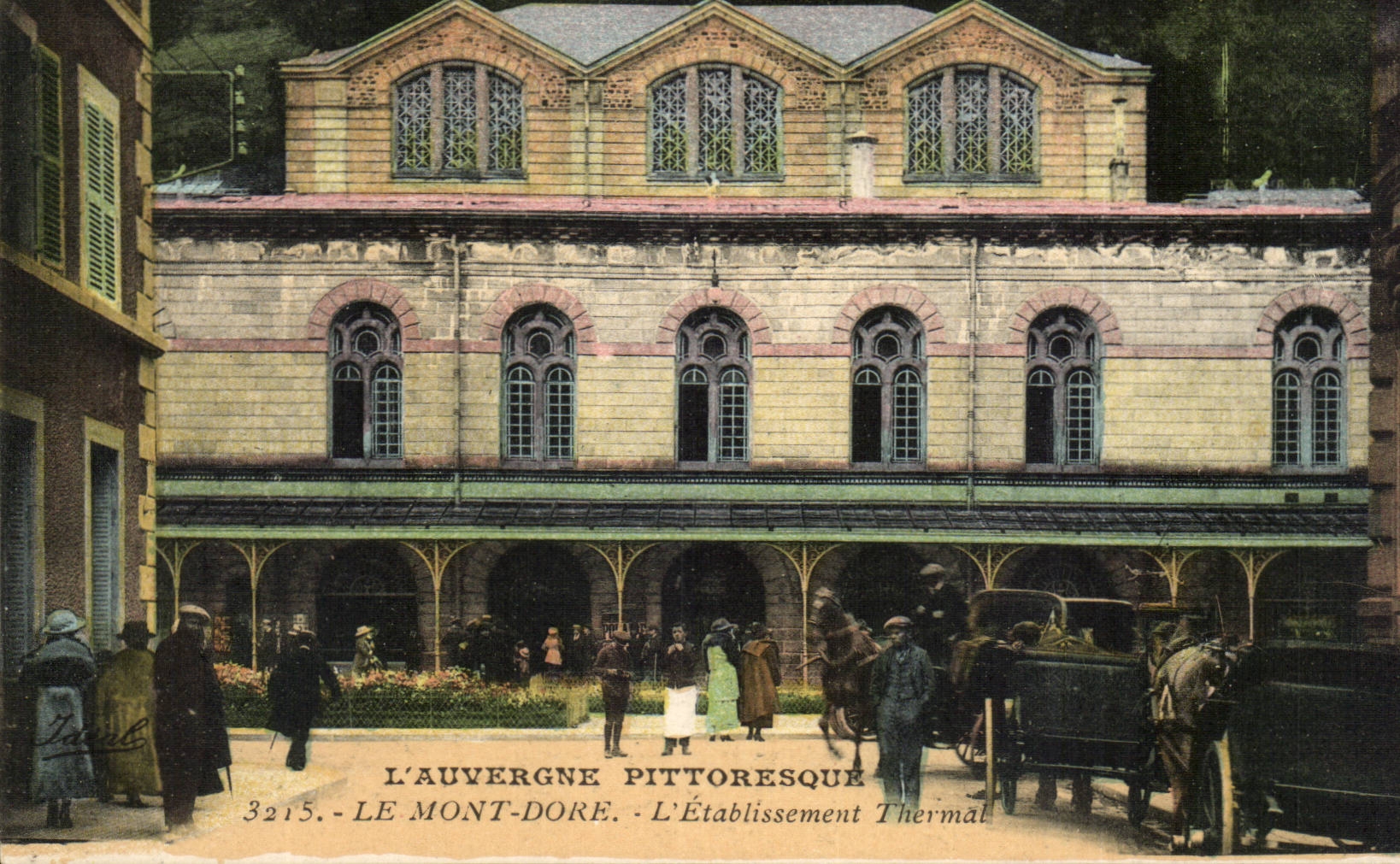 Le Mont Dore - Interieur de L'Etablissement Thermal - CPA 