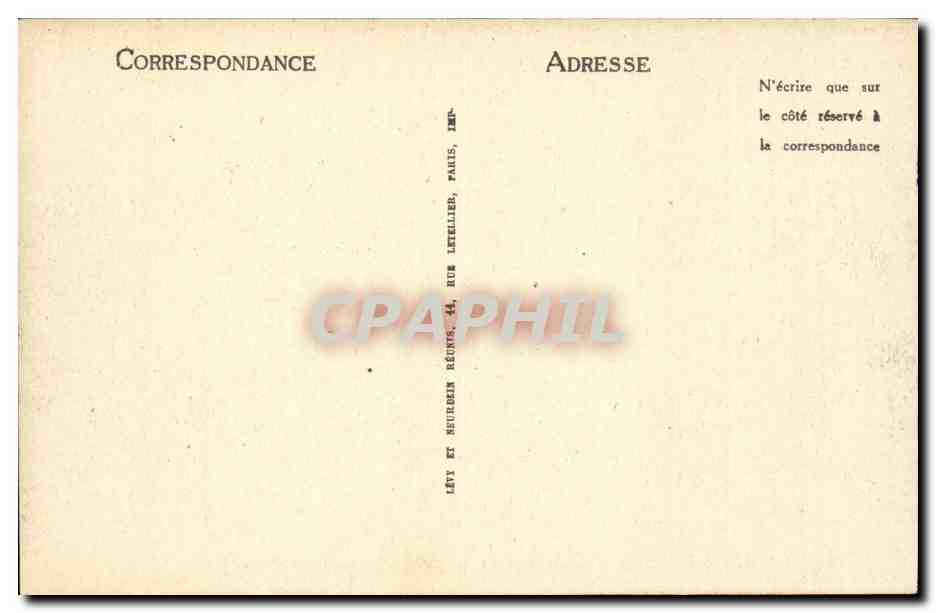 Le Mont Dore - Etablissement Thermal - La Source Madeleine - CPA  — Verso