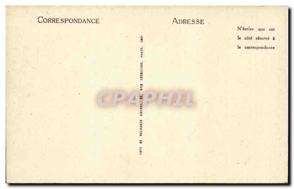 Le Mont Dore - Funiculaire - CPA  — Verso