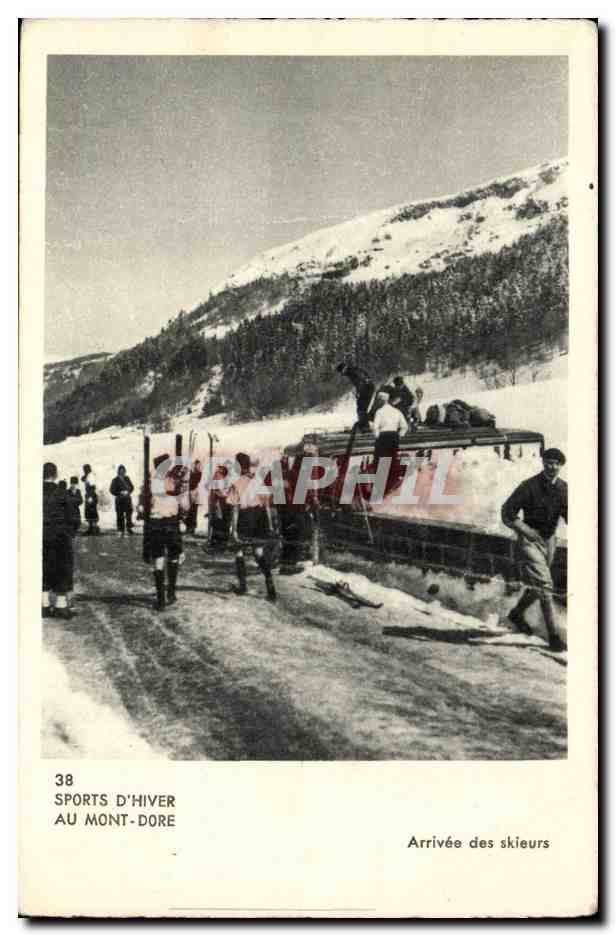 Mont Dore - Sport d'Hiver - Ski - Skieur - Skiing - CPA 