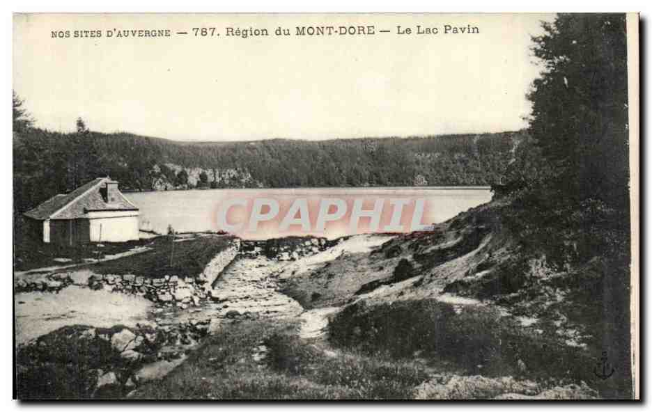 Le Mont Dore - Le Lac Pavin - CPA 