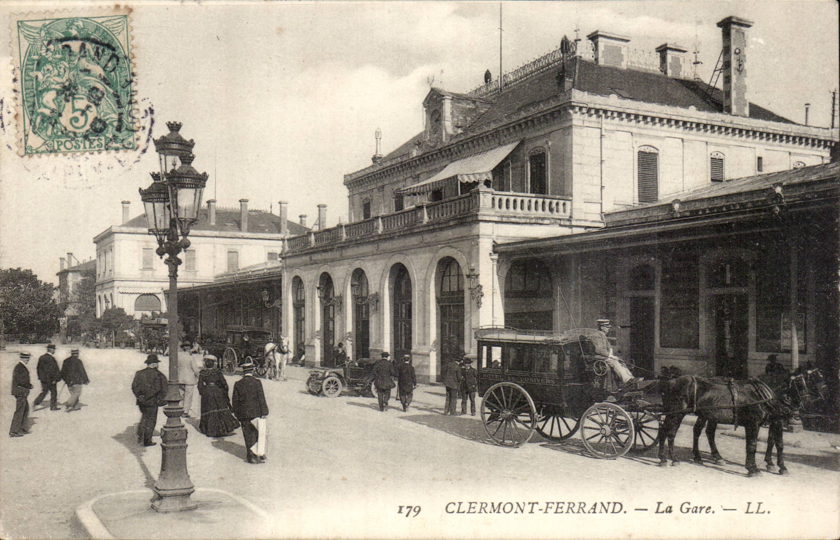 Clermont-Ferrand — La Gare — LL. — Éditeur LL, n° 179