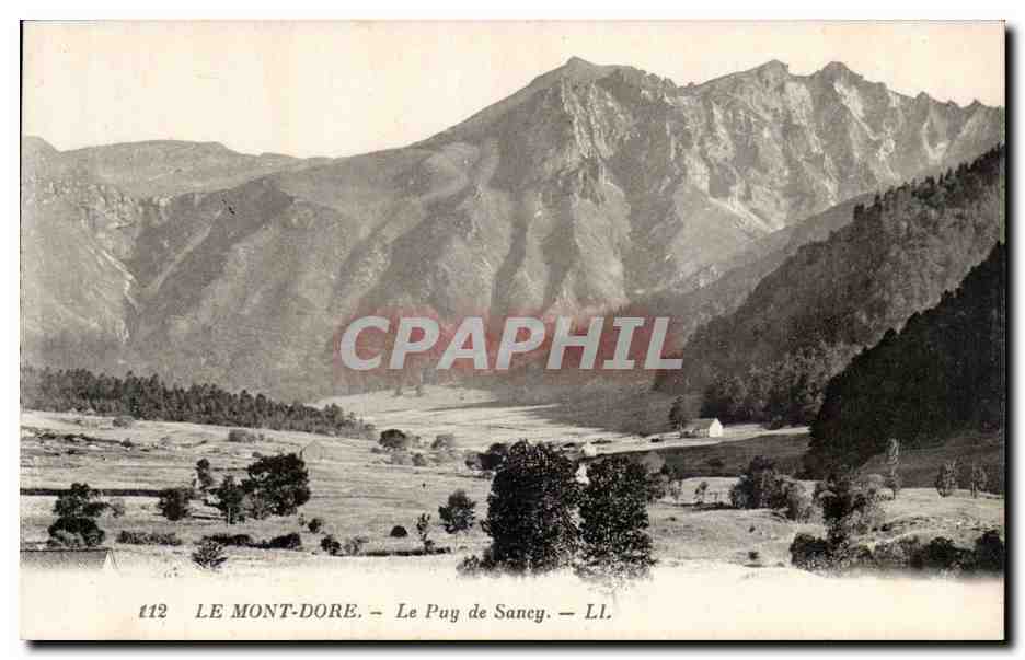 Le Mont Dore - Le Puy du Sancy - CPA 