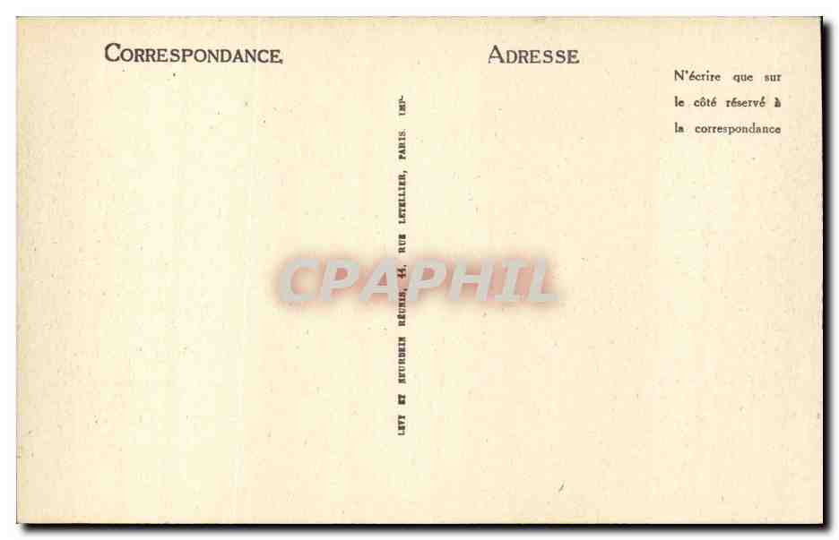 Le Mont Dore - Le Puy du Sancy - CPA  — Verso