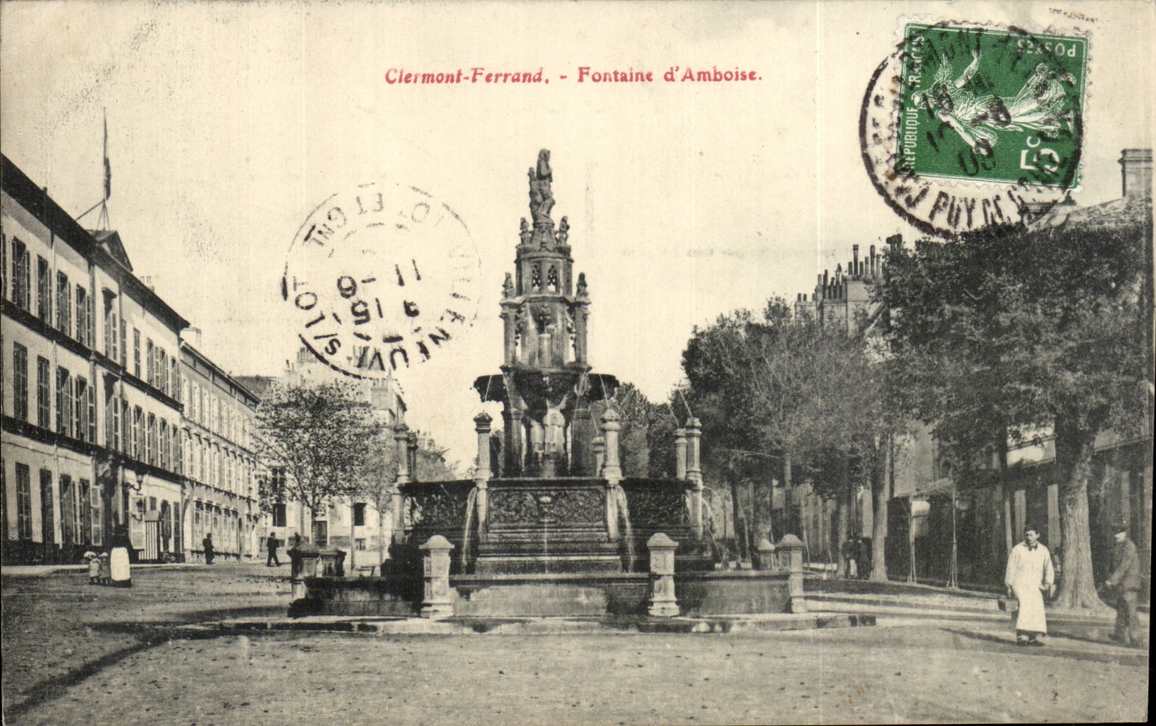 Clermont Ferrand - Fontaine Amboise - CPA - CPA 