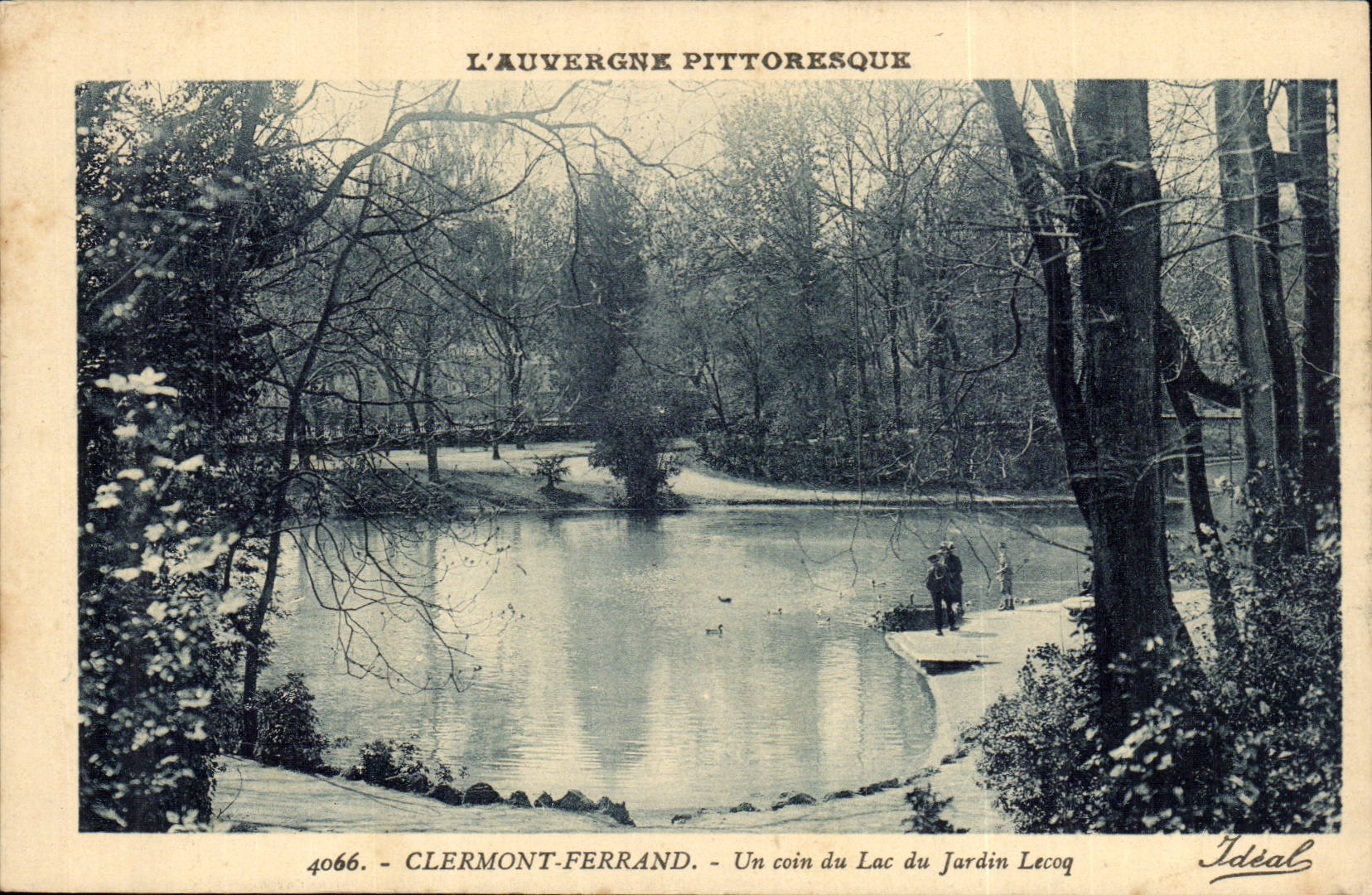Clermont-Ferrand — Un coin du Lac du Jardin Lecoq — Idéal, n° 4066