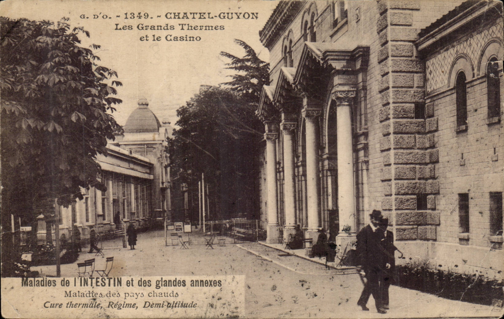 Châtel-Guyon — Les Grands Thermes et le Casino — G.D.O. n°1349