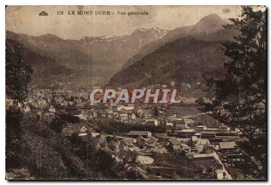 Le Mont Dore - Vue générale — éditeur : 179