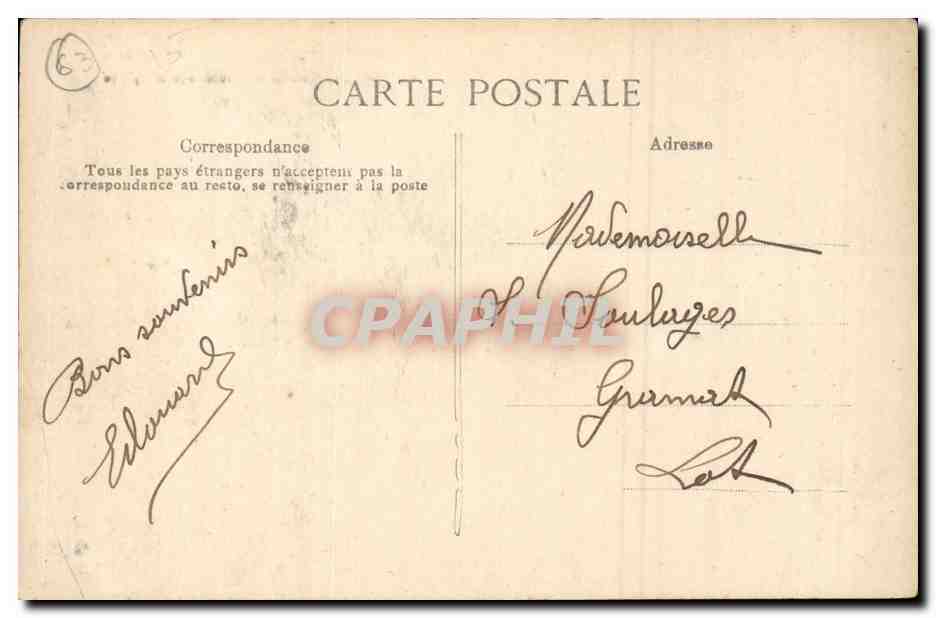 Chatelguyon - Chatel Guyon - Le Continental Hotel et l'Hotel des Bruyeres - CPA  — Rückseite