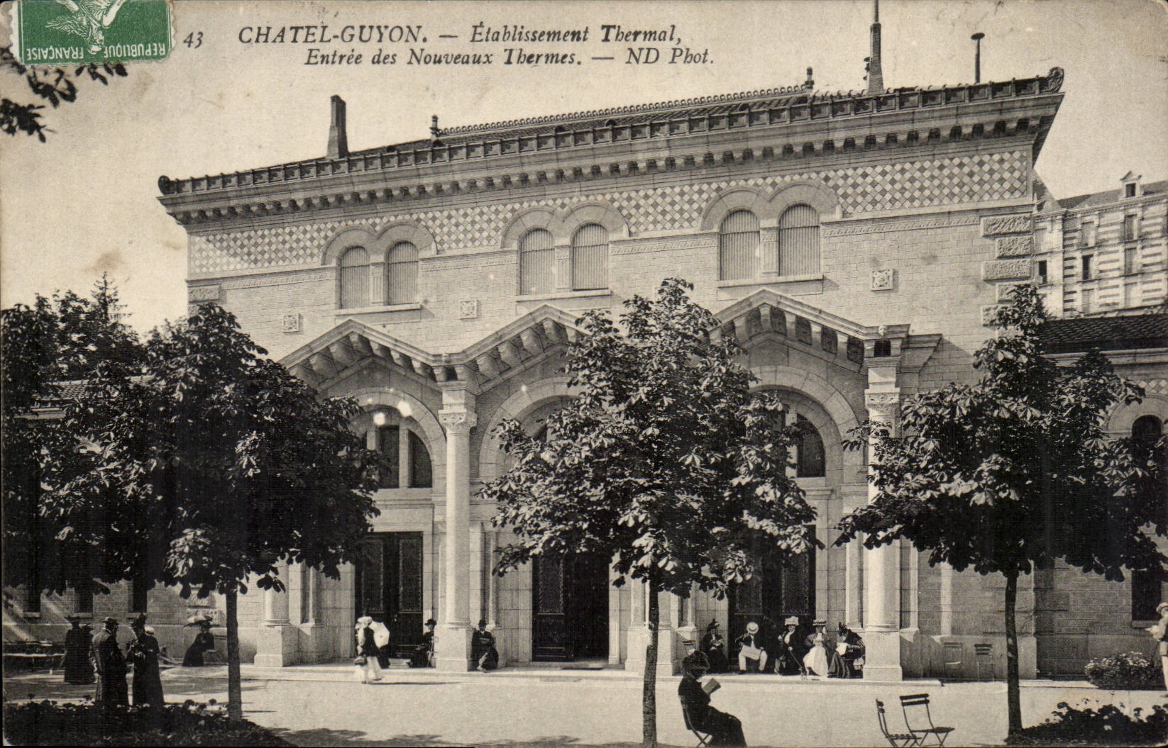 Chatelguyon CPA Etablissement thermal Entree des Nouveaux Thermes