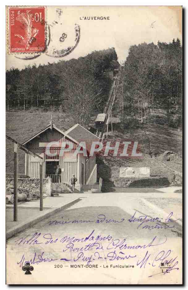 Mont Dore CPA Le Funiculaire