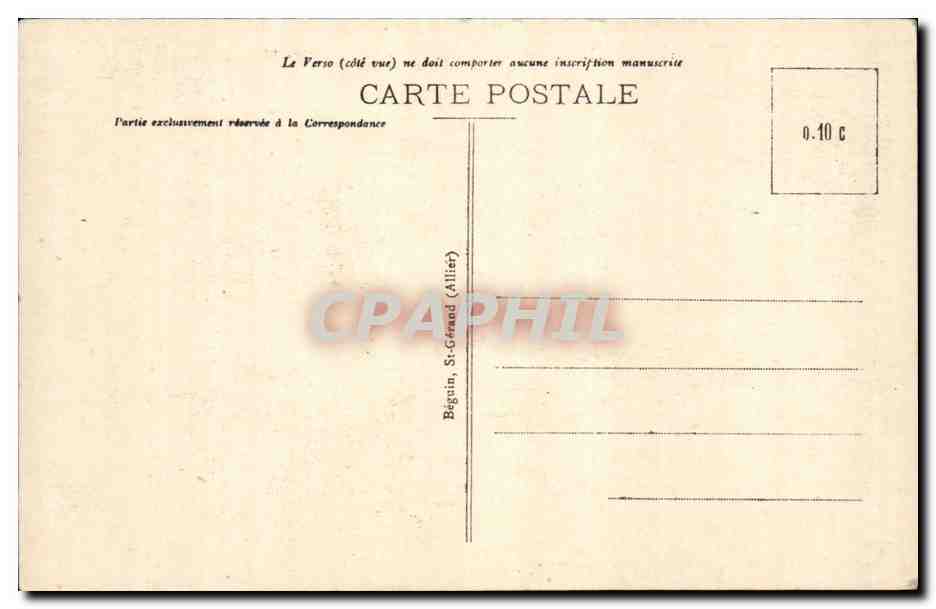 La Bourboule - Le Casino et le Plateau de charlannes - CPA  — Rückseite