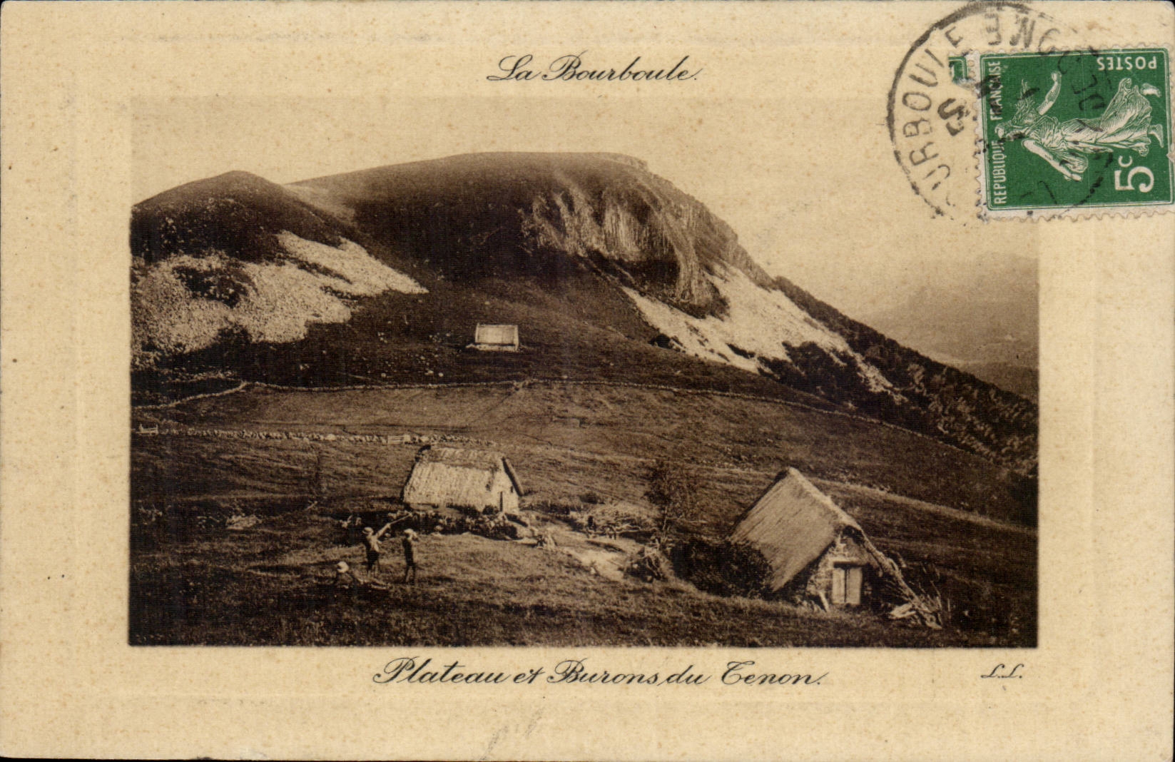 La Bourboule - Plateau et Burons du Tenon - CPA 