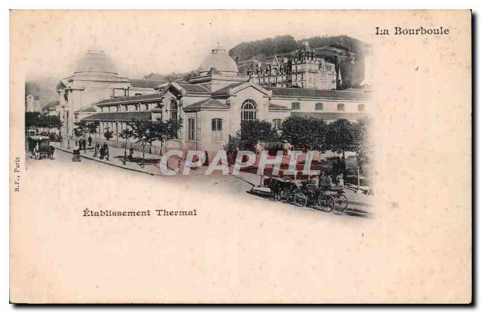 La Bourboule - Etablissement Thermale - CPA 