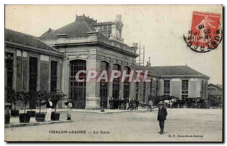Chalon-sur-Saône — La Gare — B.F. Chalon-sur-Saône