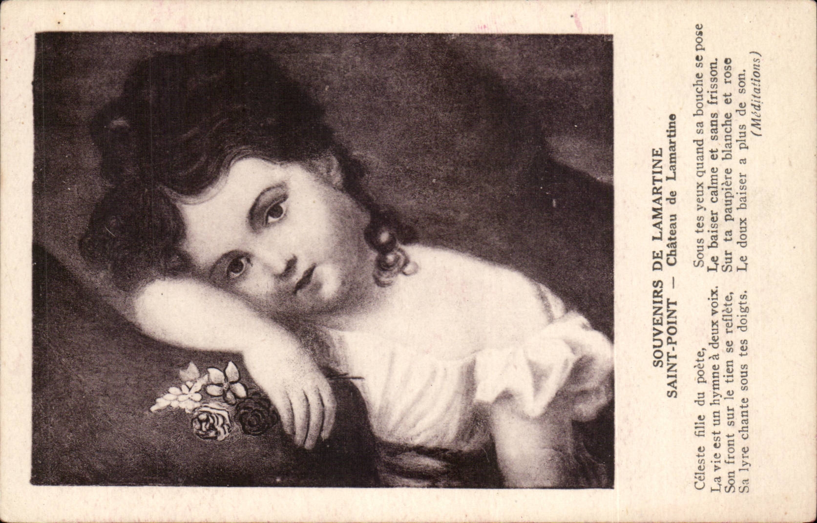 Céleste, fille du poète — Souvenirs de Lamartine — Château de Saint-Point