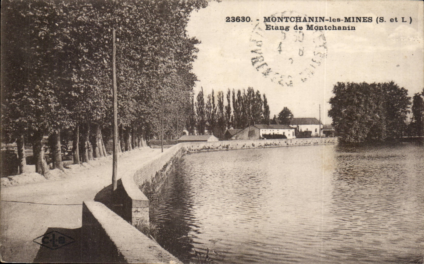 Etang de Montchanin — Montchanin-les-Mines (S. et L.) — C. Lea
