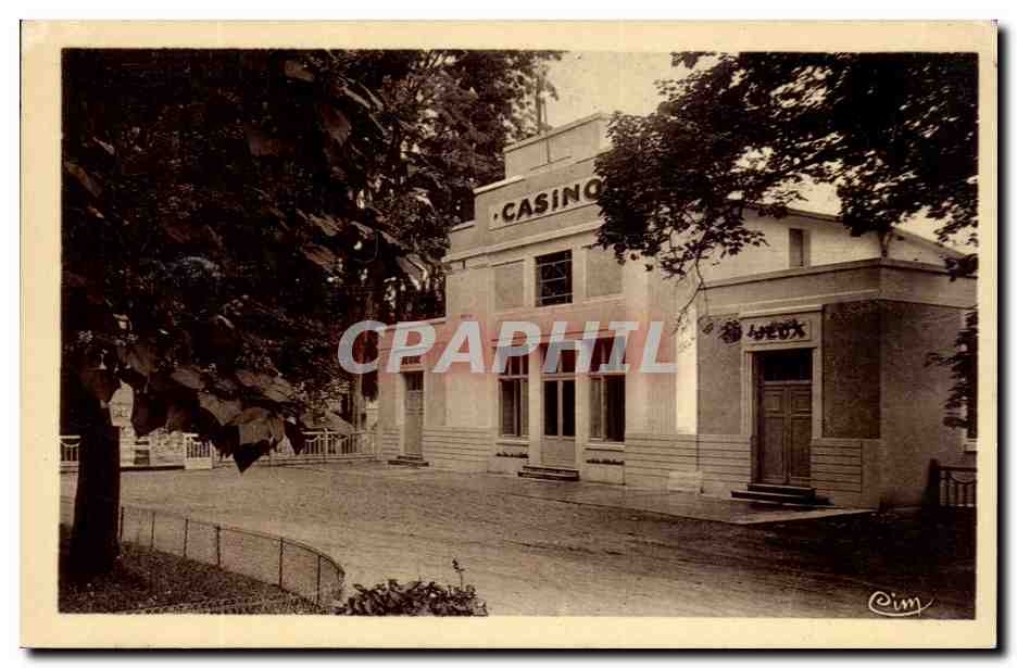Bourbon-Lancy — Le Casino — Imprimerie Chandloux, Gombier