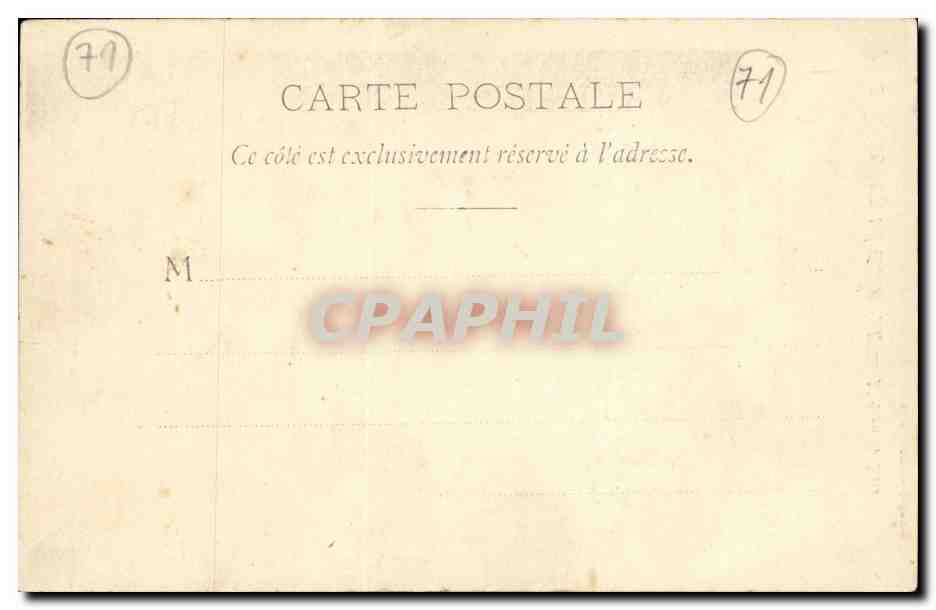 St Gengoux-le-National — Maison de Bois — B. F. Chalonnais — Reverso