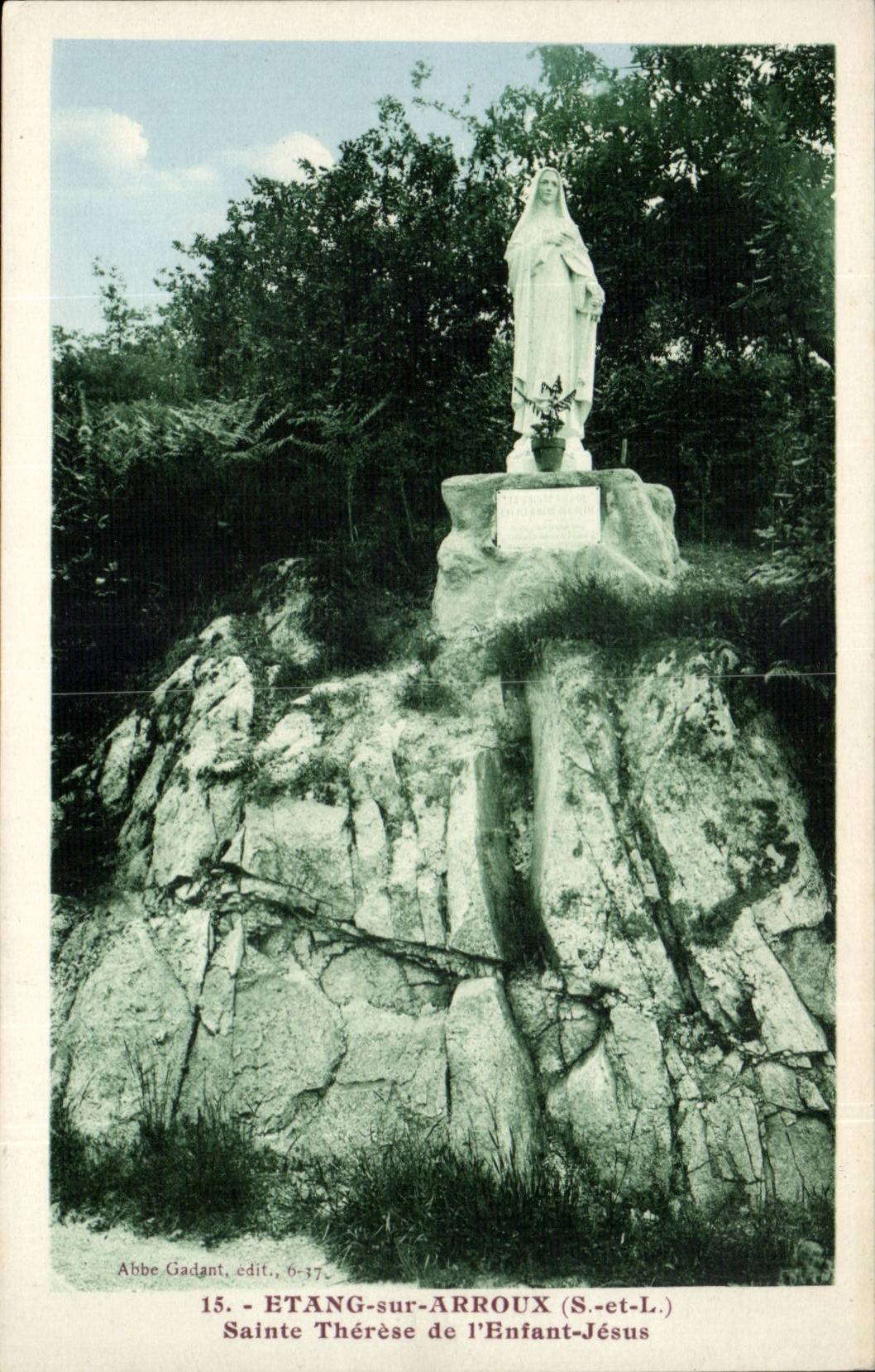 Etang sur Arroux CPA Sainte therese de l'enfant Jesus