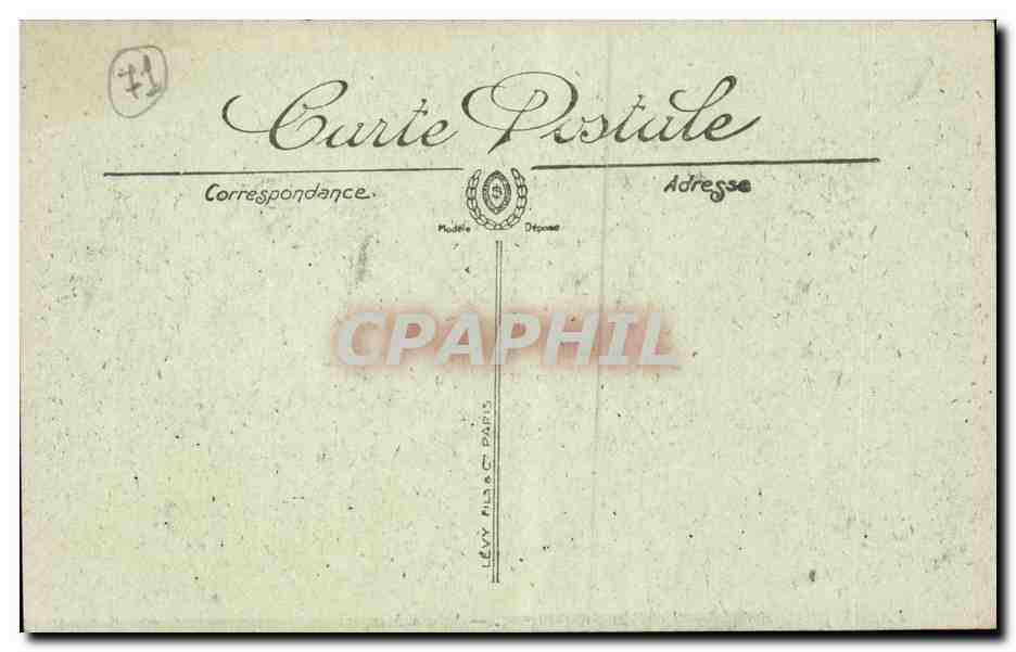 Paray-le-Monial — Hôtel des Trois-Pigeons — Salle à Manger — A. Poillot, propre — Reverso