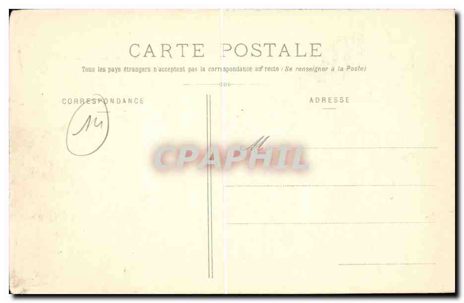 CPA environs de Bretteville sur Laize Chateau d'Outrelaize comte de Chambors — Verso