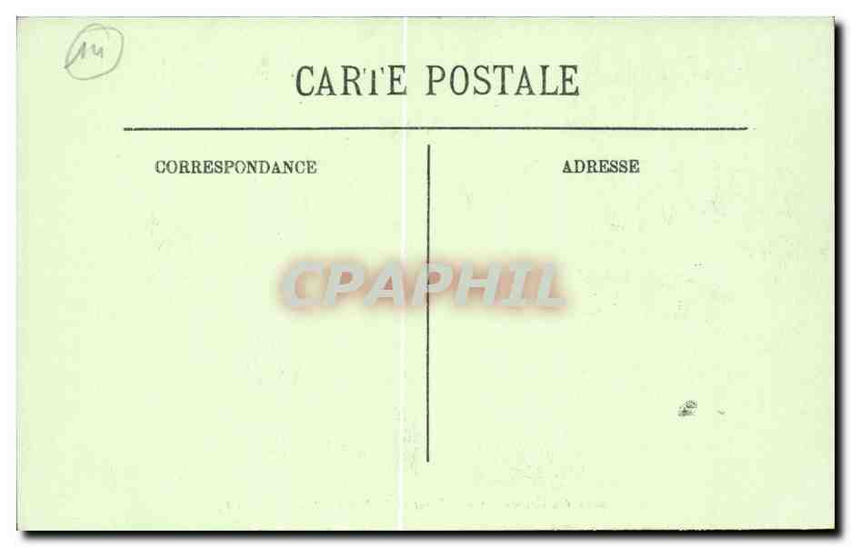 Dives sur Mer CPA L'hostellerie de Guillaume le Conquerant et la rue de Lisieux — Rückseite