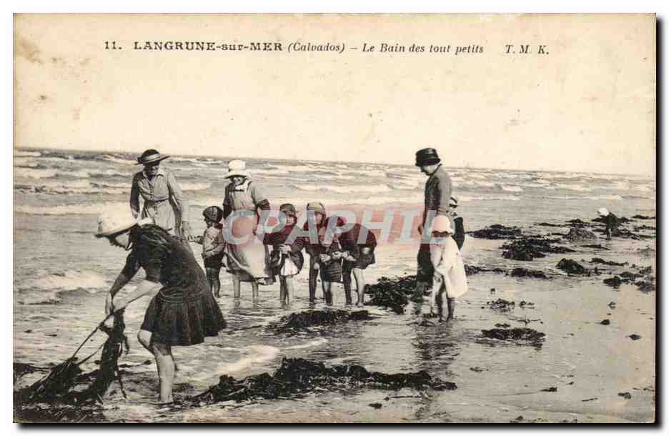 Langrune-sur-Mer (Calvados) — Das Bad der Kleinen — T.M.K.