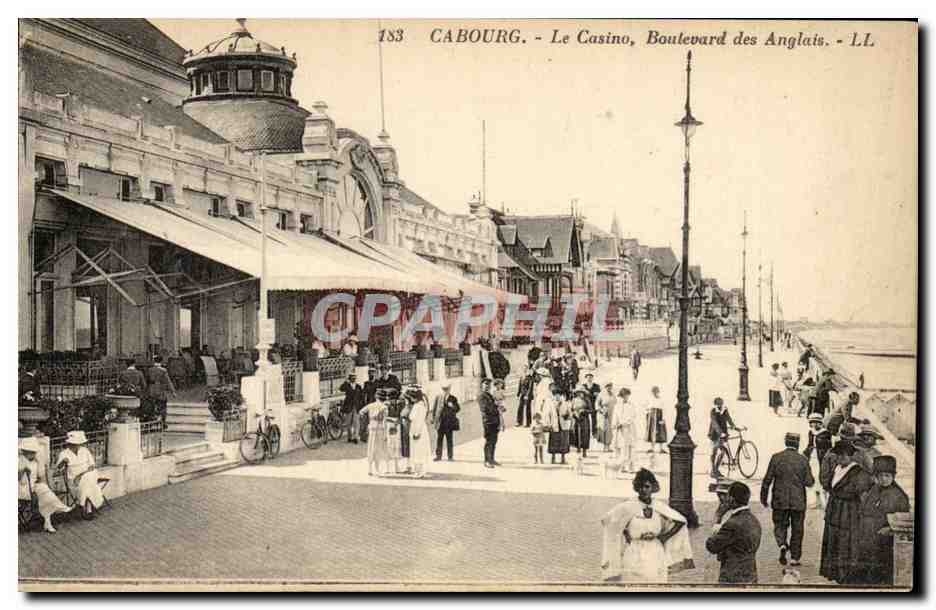 Cabourg - Le Casino, Boulevard des Anglais - LL. 183