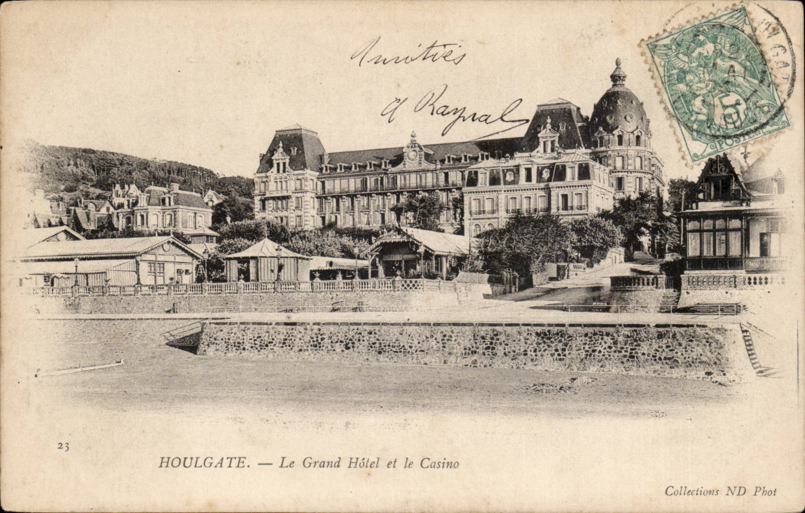 Houlgate — Le Grand Hôtel et le Casino — Collections ND Phot