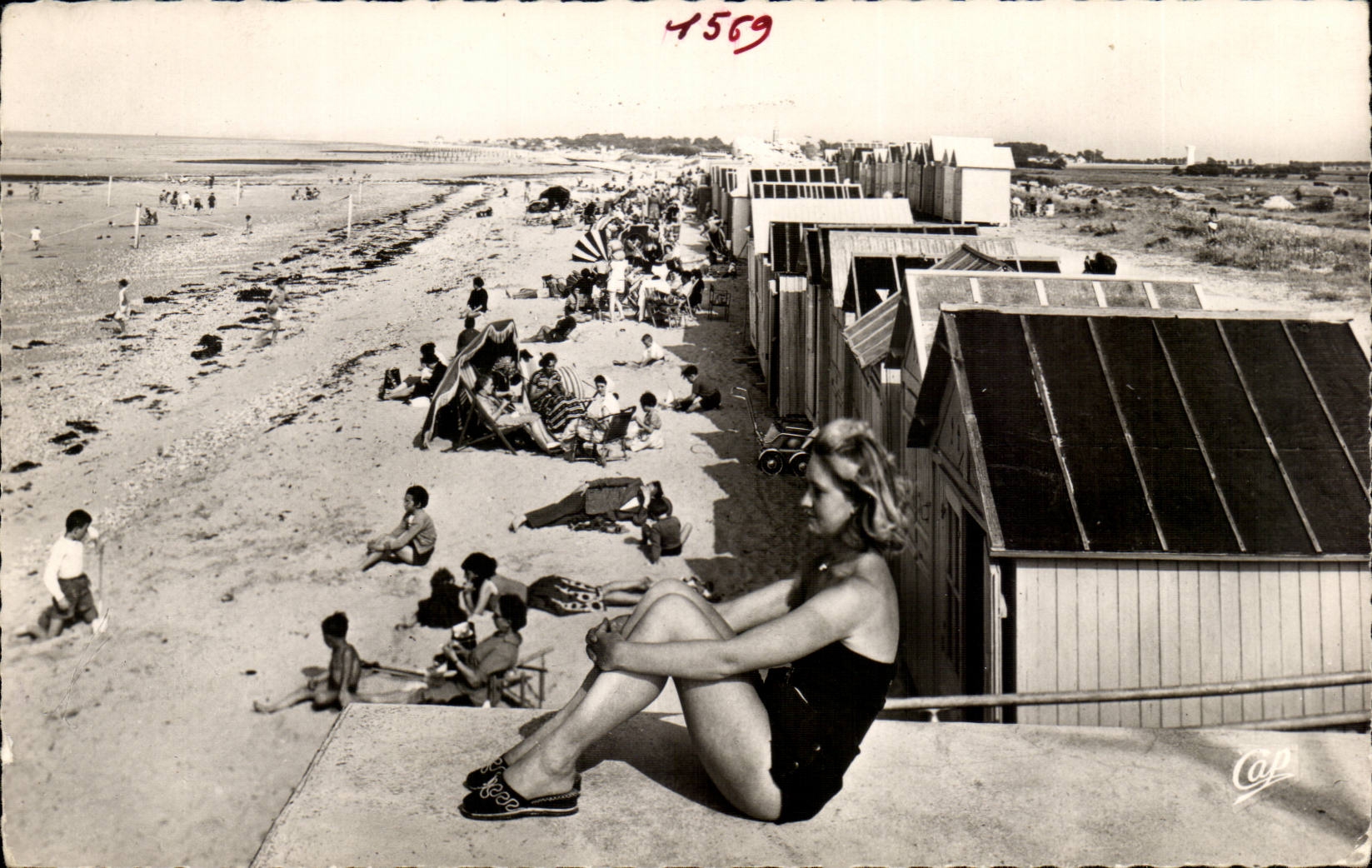 CPM Courseulles sur Mer La plage