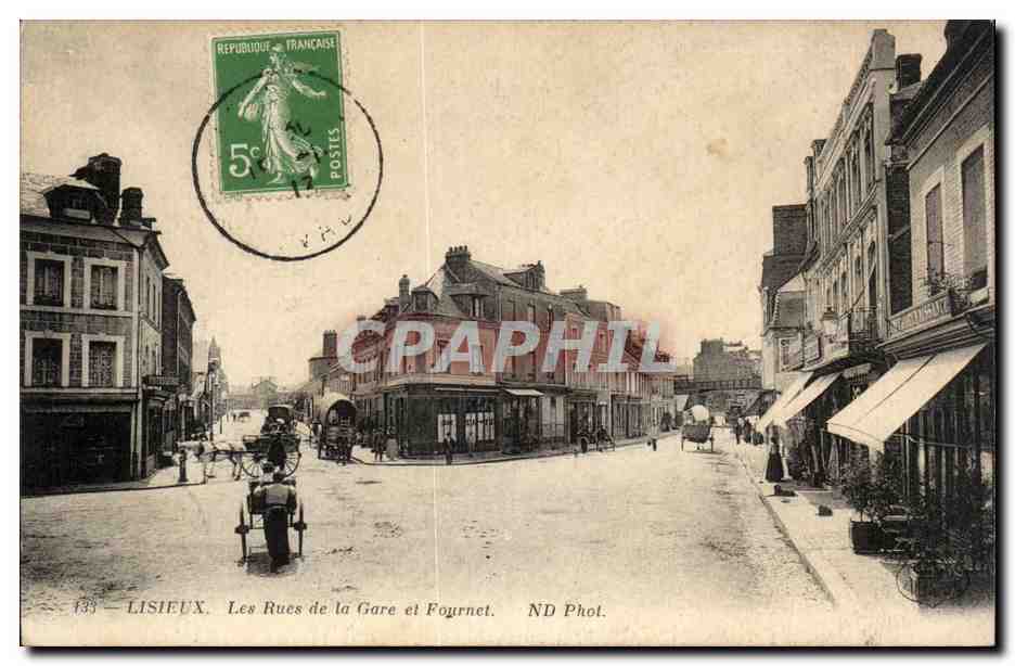 Lisieux — Die Straßen der Station und Fournet — ND Fotografie