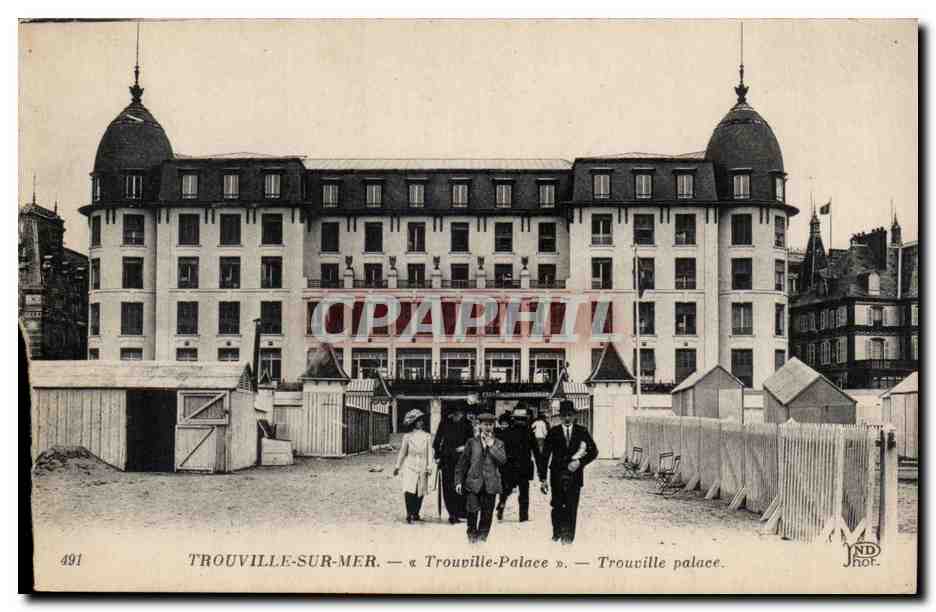Trouville - Trouville Palace CPA 