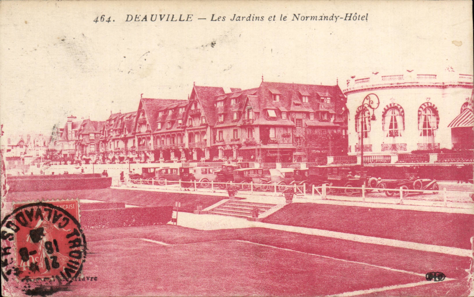 Deauville - Les Jardins et le Normandy Hotel - CPA 