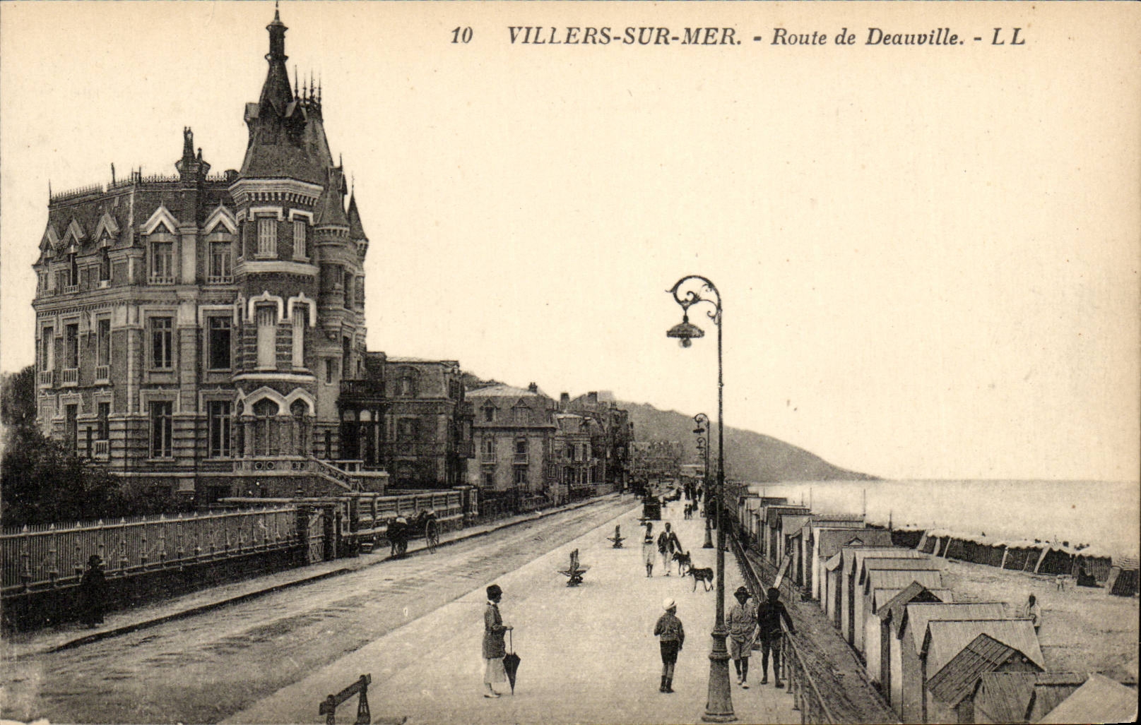 Villers sur Mer - Route de Deauville - CPA 