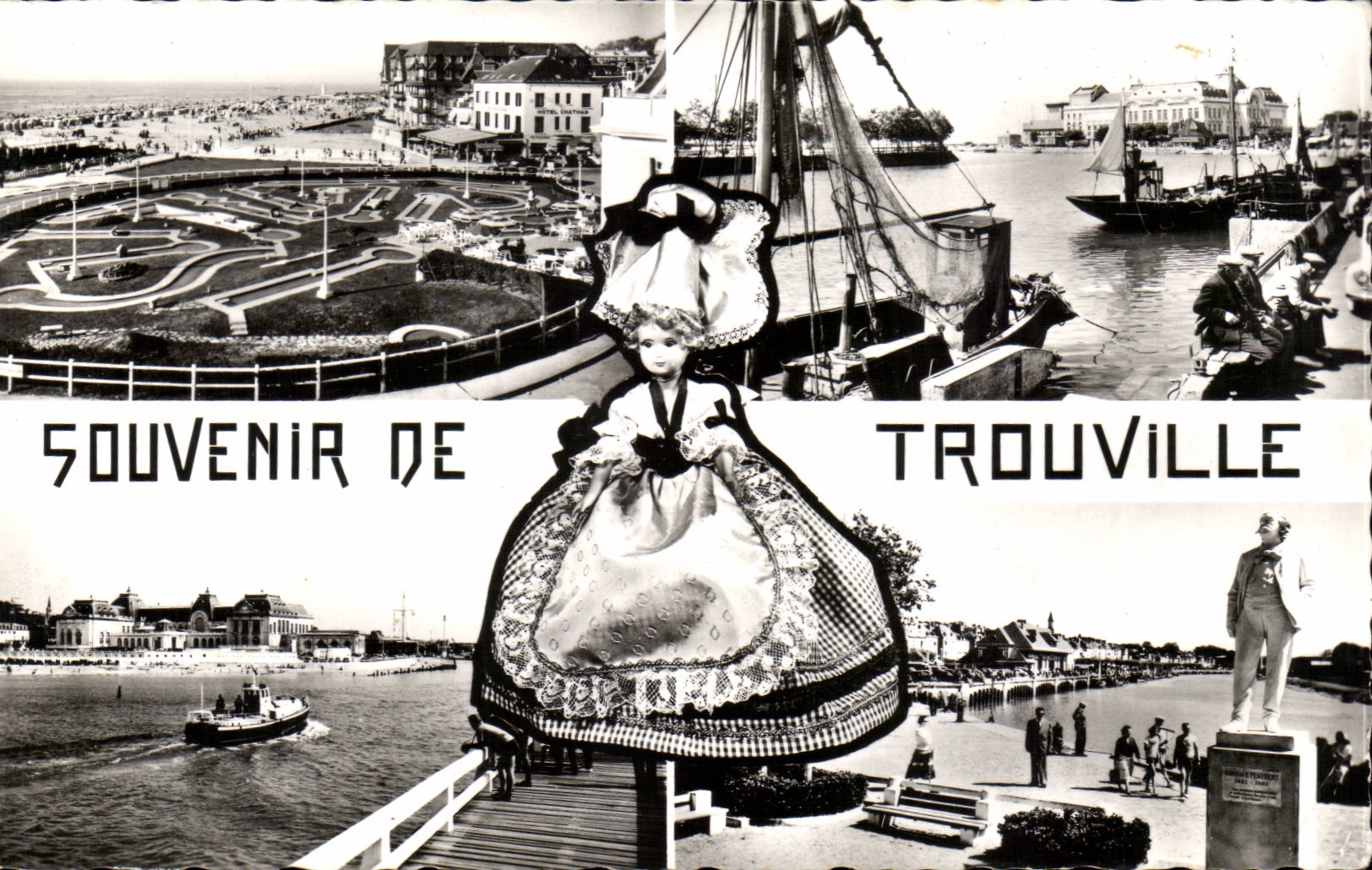 Trouville - Souvenir - CPA 