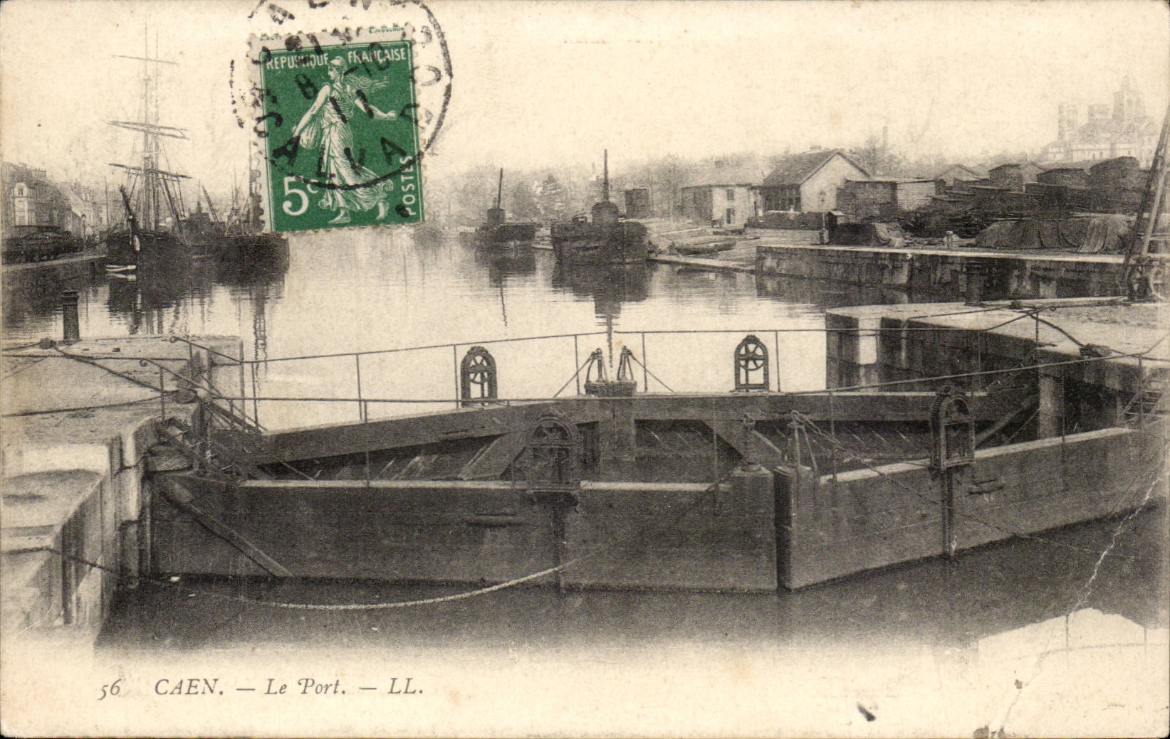 Caen - Le Port - CPA 